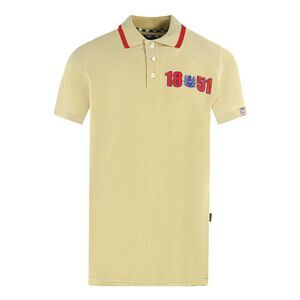 Aquascutum Mens London 1851 Polo Shirt / Light Yellow